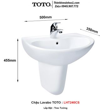 Chậu Lavabo TOTO LHT240CS