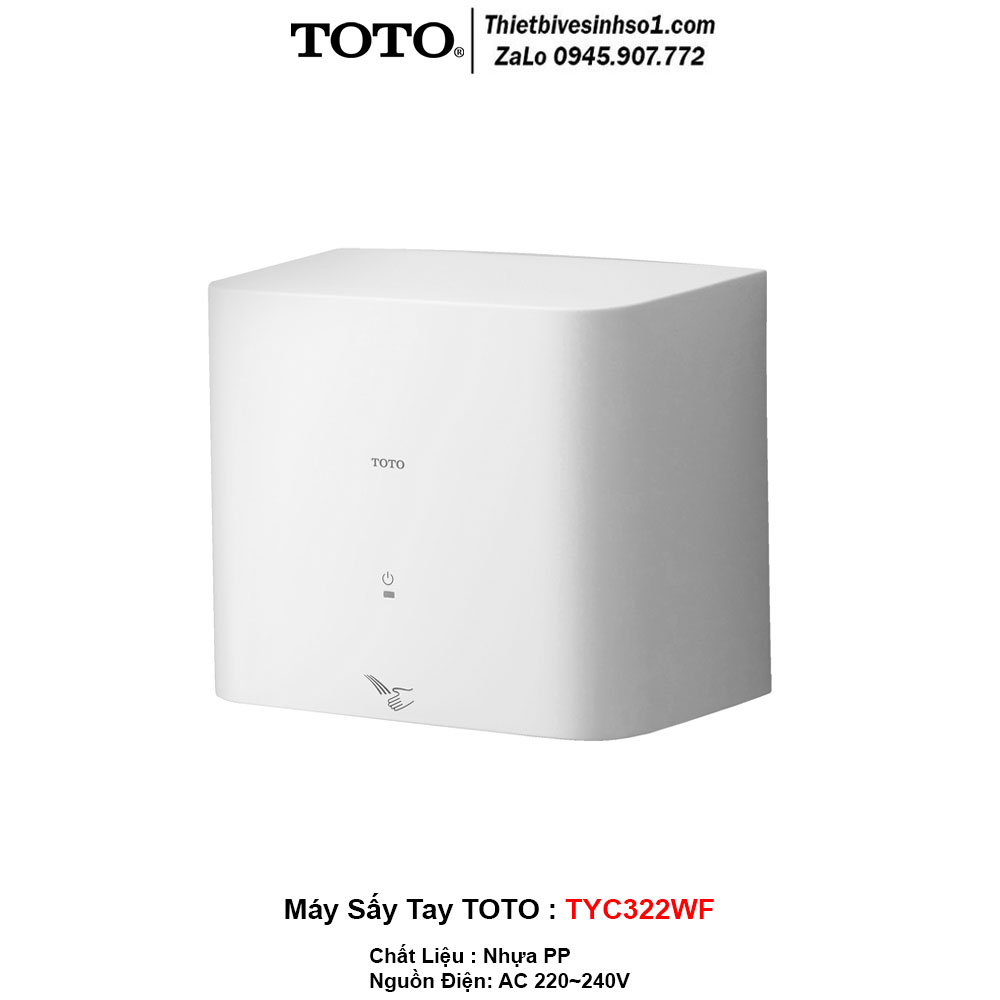 Máy Sấy Tay TOTO TYC322WF
