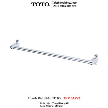 Thanh Vắt Khăn TOTO TS113A2V2