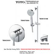 Sen Tắm Âm Tường TOTO TBS02303B/TBW07009A/TBW01016B/TBW02013B
