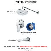 Sen Tắm Âm Tường TOTO TBW01004A-TBG02001B-TBS04304B-TBN01001B