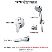 Sen Tắm Âm Tường TOTO TBW07012A-TBG01001B-TBW02013B-TBS04304B