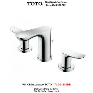 Vòi Lavabo TOTO TLG01201BB 3 Lỗ