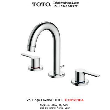 Vòi Lavabo TOTO TLS01201BA 3 Lỗ