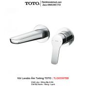 Vòi Lavabo Âm Tường TOTO TLG03307BB