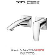 Vòi Lavabo Âm Tường TOTO TLG09307BB