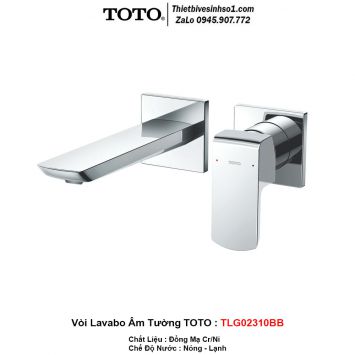 Vòi Lavabo Âm Tường TOTO TLG02310BB