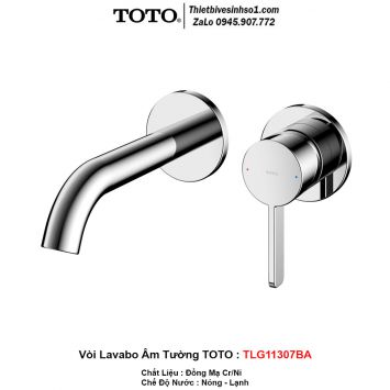 Vòi Lavabo Âm Tường TOTO TLG11307BA