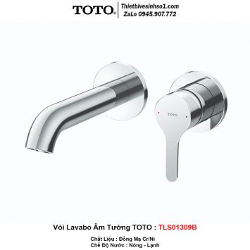 Vòi Lavabo Âm Tường TOTO TLS01309B