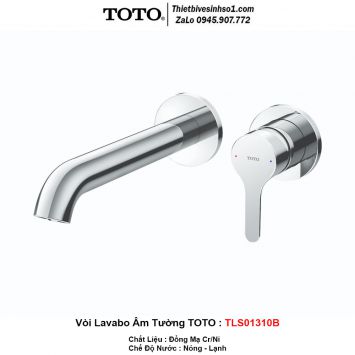 Vòi Lavabo Âm Tường TOTO TLS01310B