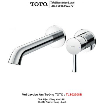 Vòi Lavabo Âm Tường TOTO TLS02308B