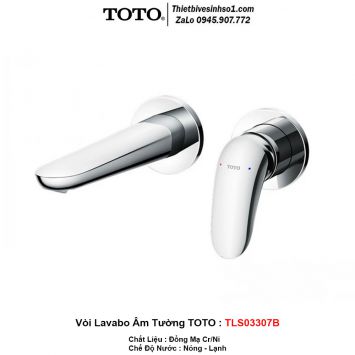 Vòi Lavabo Âm Tường TOTO TLS03307B