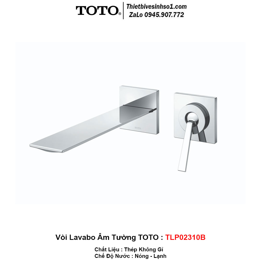 Vòi Lavabo Âm Tường TOTO TLP02310B