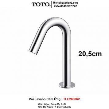 Vòi Lavabo Cảm Ứng TOTO TLE26006V