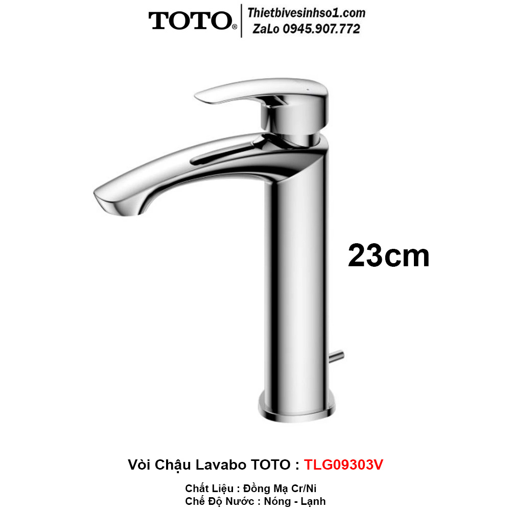 Vòi Lavabo TOTO TLG09303V