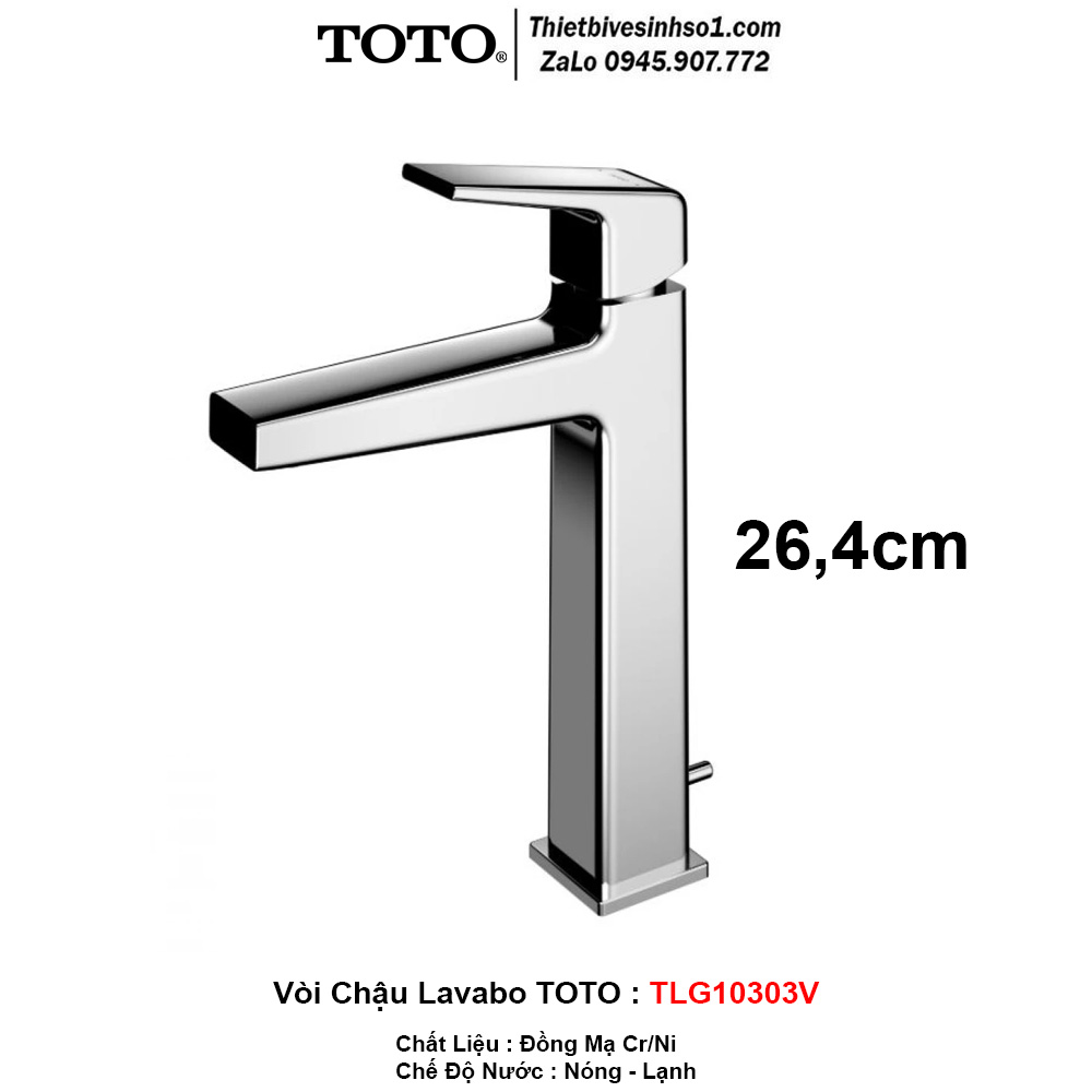 Vòi Lavabo TOTO TLG10303V