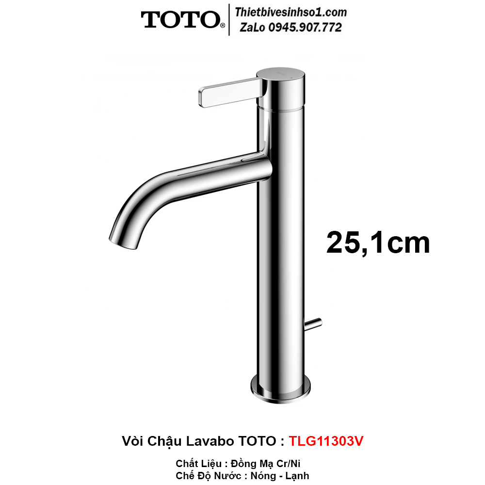 Vòi Lavabo TOTO TLG11303V