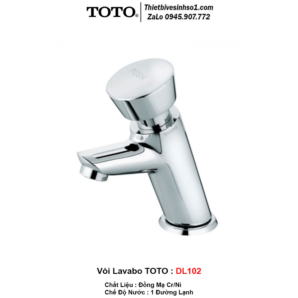 Vòi Lavabo TOTO DL102