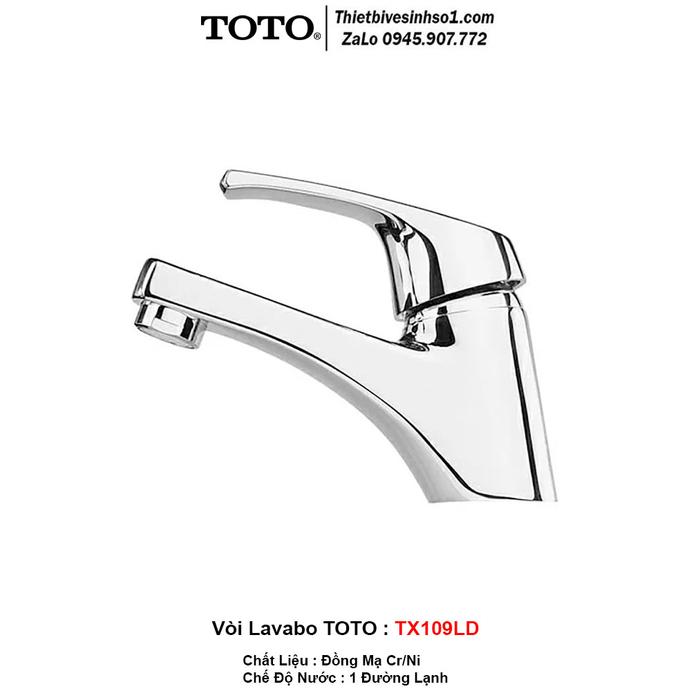 Vòi Lavabo TOTO TX109LD