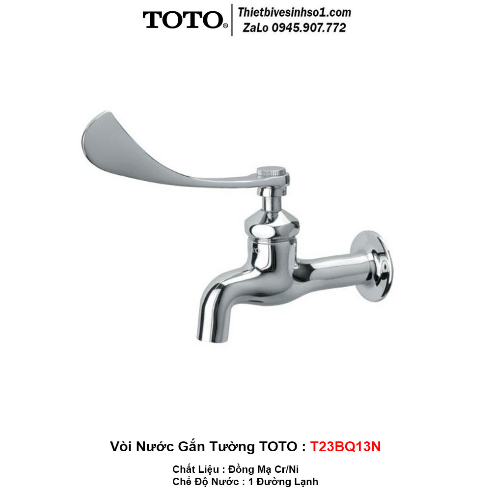 Vòi Nước Gắn Tường TOTO T23BQ13N