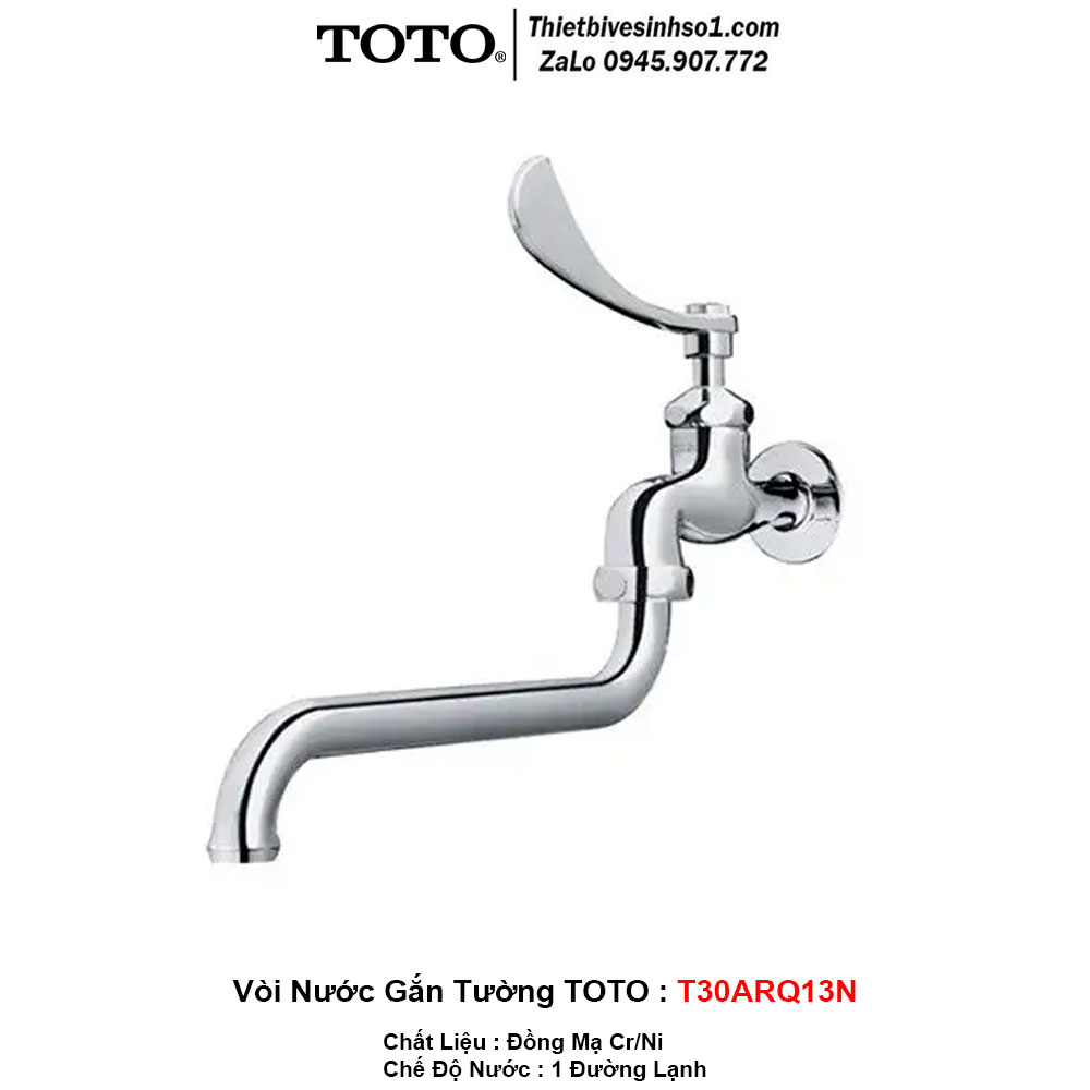 Vòi Nước Gắn Tường TOTO T30ARQ13N