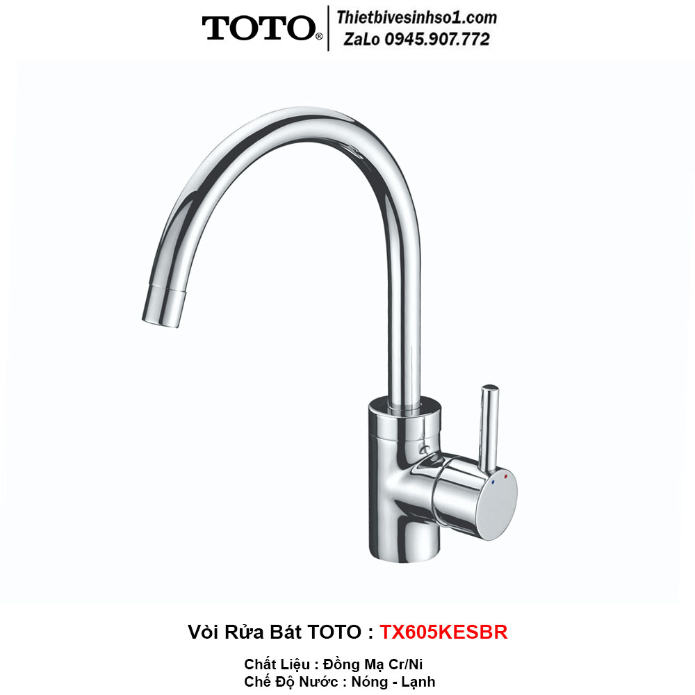 Vòi Rửa Bát TOTO TX605KESBR