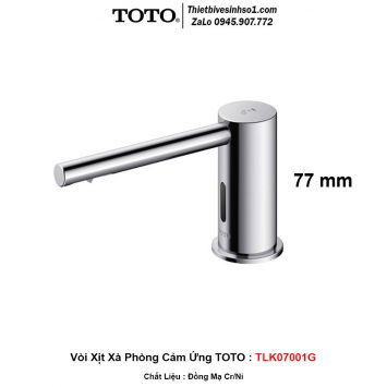 Vòi Xịt Xà Phòng Cảm Ứng TOTO TLK07001G