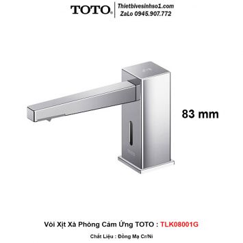 Vòi Xịt Xà Phòng Cảm Ứng TOTO TLK08001G
