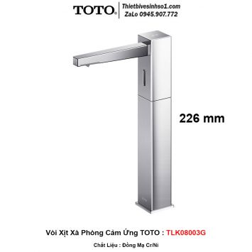 Vòi Xịt Xà Phòng Cảm Ứng TOTO TLK08003G