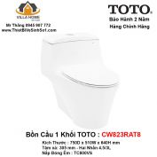 Bồn Cầu 1 Khối TOTO CW823RAT8