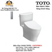 Bồn Cầu 2 Khối Nắp Điện Tử TOTO CS767RW11