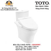 Bồn Cầu 2 Khối Nắp Điện Tử TOTO CS838DW7