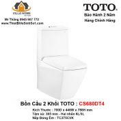 Bồn Cầu 2 Khối TOTO CS680DT4