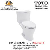 Bồn Cầu 2 Khối TOTO CS735DT2