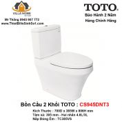 Bồn Cầu 2 Khối TOTO CS945DNT3