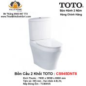 Bồn Cầu 2 Khối TOTO CS945DNT8