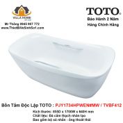 Bồn Tắm TOTO PJY1734HPWEN#MW-TVBF412