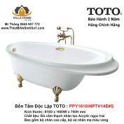 Bồn Tắm TOTO PPY1610HIPTV14E#S