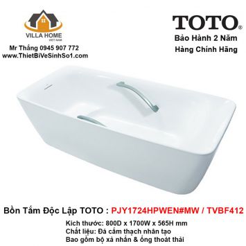 Bồn Tắm TOTO PJY1724HPWEN#MW-TVBF412