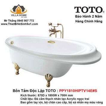 Bồn Tắm TOTO PPY1810HIPTV14E#S