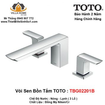 Vòi Sen Bồn Tắm TOTO TBG02201B