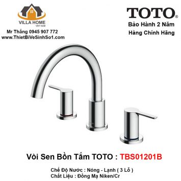 Vòi Sen Bồn Tắm TOTO TBS01201B