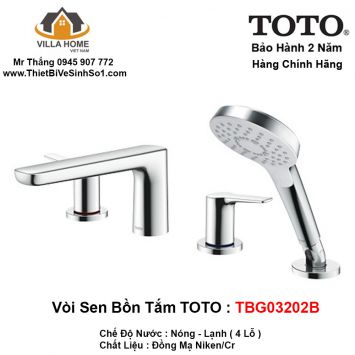 Vòi Sen Bồn Tắm TOTO TBG03202B