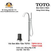 Vòi Sen Bồn Tắm TOTO TBP01301A-TBN01105B