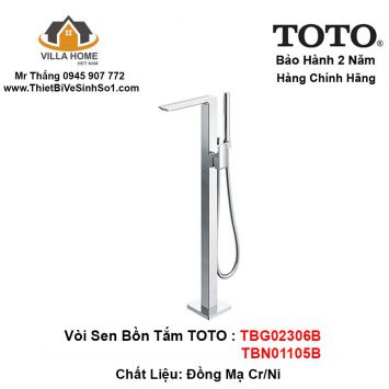 Vòi Sen Bồn Tắm TOTO TBG02306B-TBN01105B