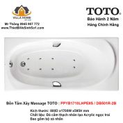 Bồn Tắm TOTO PPYB1710LHPE#S-DB501R-2B