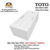 Bồn Tắm TOTO PAY1735HVC-TVBF411
