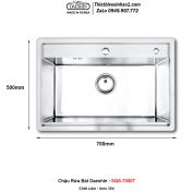 Chậu Rửa Bát Daeshin SQS-7050T