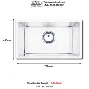 Chậu Rửa Bát Daeshin SQS-7845-1