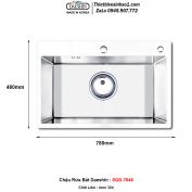 Chậu Rửa Bát Daeshin SQS-7848